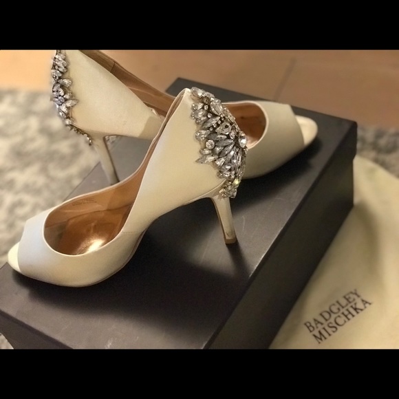 nilla embellished heel evening shoe